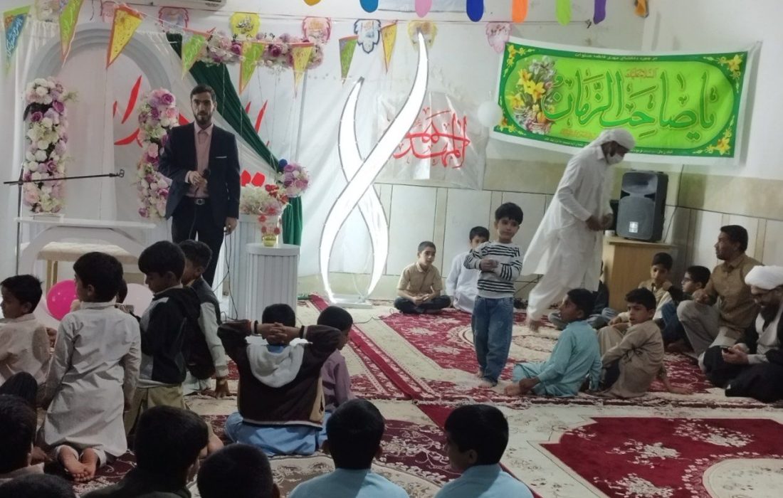 جلوه‌ای از شور مهدوی در مسجد جامع راسک