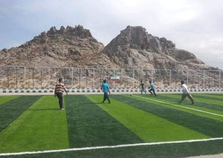 افتتاح ۳ زمین چمن مینی‌فوتبال در سیستان‌وبلوچستان