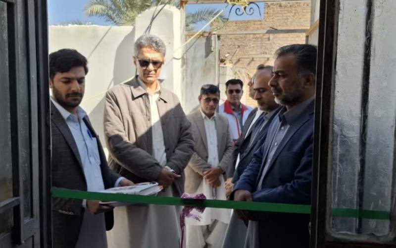 افتتاح یک واحد مسکونی مددجویی در سراوان