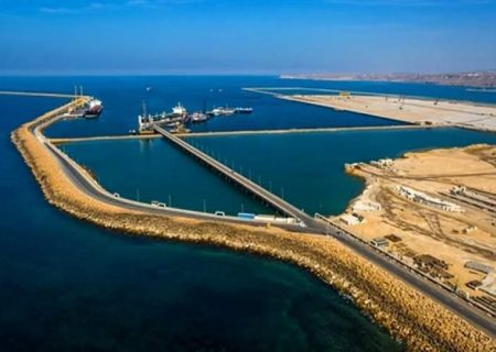 پیشرفت خط لوله نفتی بندر شهید بهشتی چابهار