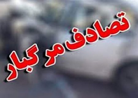 برخورد حادثه‌ساز ۲ وانت در سراوان – کلپورگان