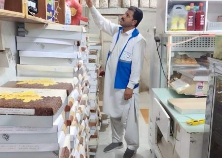 تشدید نظارت بهداشتی بر قنادیها در سراوان