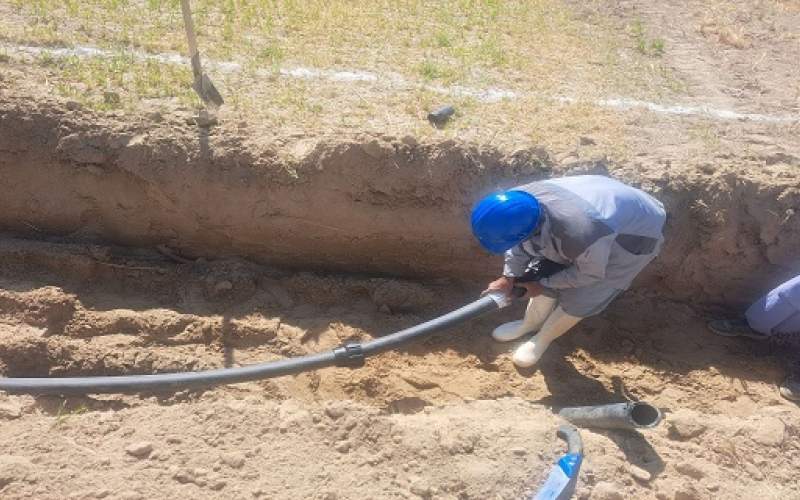 افت فشار آب ۲ روستای زهک رفع شد