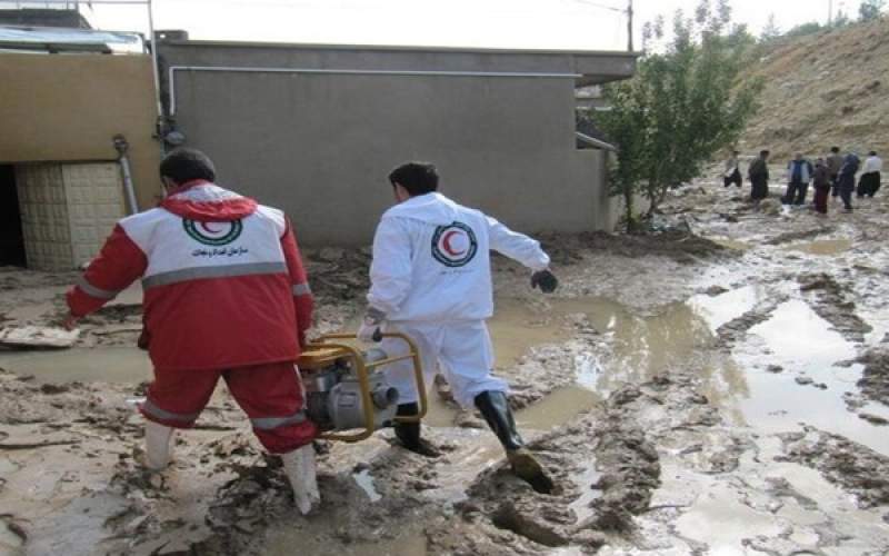 امدادرسانی به ۴۱ خانوار آسیبدیده سیلاب سیستانوبلوچستان