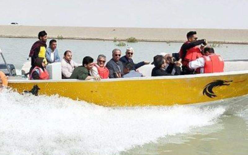 بازدید میدانی استاندار سیستانوبلوچستان از هامونک نیمروز