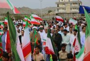 تجمع بزرگ مردمی در شهرستان راسک