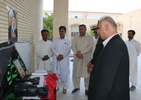 مراسم یادبود خبرنگار پیشکسوت برگزار شد