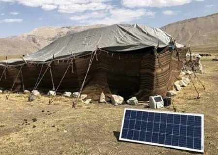 راه‌اندازی ۵۰۰ پنل خورشیدی در مناطق عشایری
