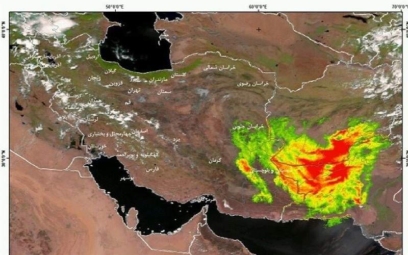 افزایش سرعت وزش بادهای ۱۲۰ روزه در سیستان