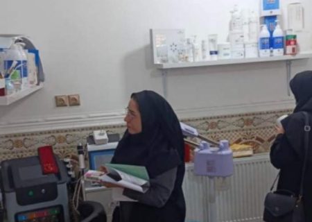 پایش بهداشتی سالن‌های زیبایی در سراوان