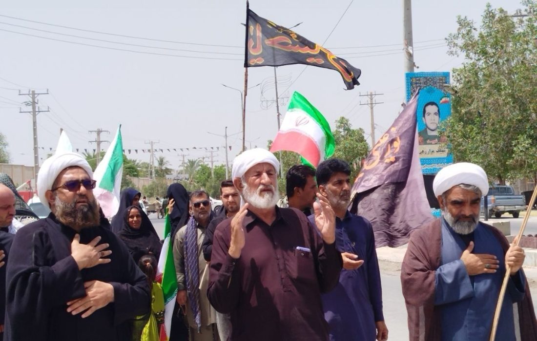 مراسم باشکوه تاسوعای حسینی راسک