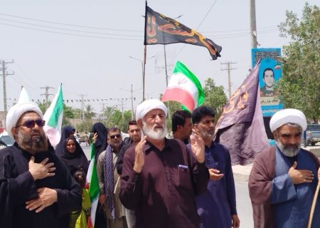 مراسم باشکوه تاسوعای حسینی راسک