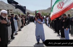 شکوه عاشورا در شهرستان راسک
