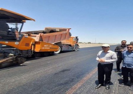 تداوم ساخت بزرگراه زاهدان به خاش