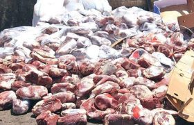 معدوم‌سازی ۴۵۳۰ تن گوشت فاسد سراوان