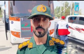 بدرقه‌گران خورشید امت عازم بارگاه رضوی شدند