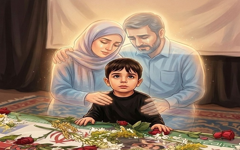  تنها یادگار فرزندم، علیِ چهارساله است