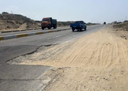 تاریکی و گودال‌های عمیق در کمربندی چابهار