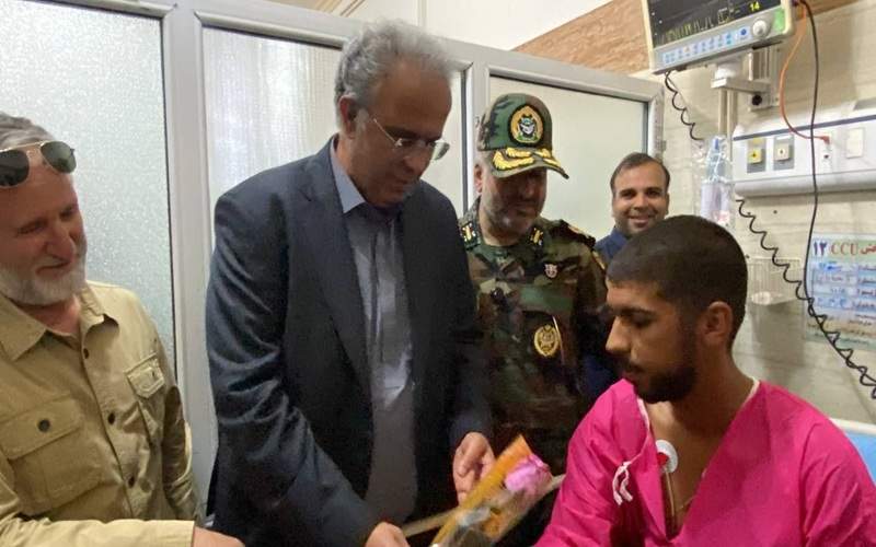 خدمترسانی بیوقفه به مجروحان حادثه بمپور