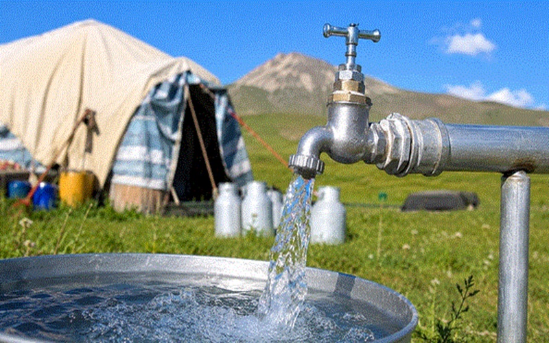 آب پایدار، سهم عشایر محله رسول میرجاوه شد