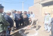 آغاز آسفالت معابر سرحدی و سراوانی زابل