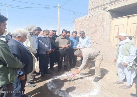 آغاز آسفالت معابر سرحدی و سراوانی زابل
