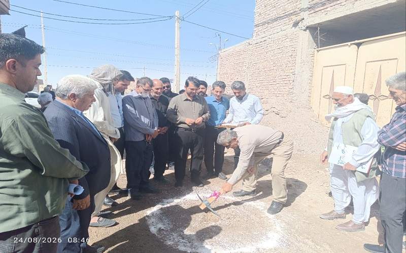 آغاز آسفالت معابر سرحدی و سراوانی زابل