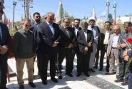 آغاز هفته دولت با ادای احترام به شهدا
