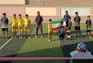 افتتاح زمین چمن مصنوعی مدرسه استثنایی در سراوان