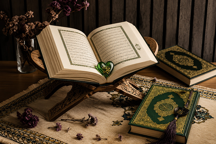 شروع صبح با یک صفحه از قرآن