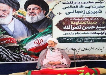 شهید نصرالله و آیت‌الله شبیری، الگوی برتر طلاب جوان