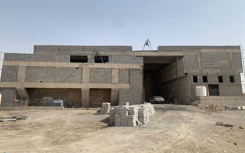 پیشرفت ۴۷ درصدی مجتمع فرهنگی هنری هیرمند