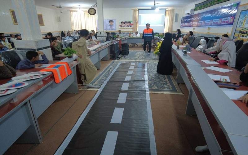 ۲۰۰۰ دانش‌آموز آموزش ایمنی تردد را فرا گرفتند