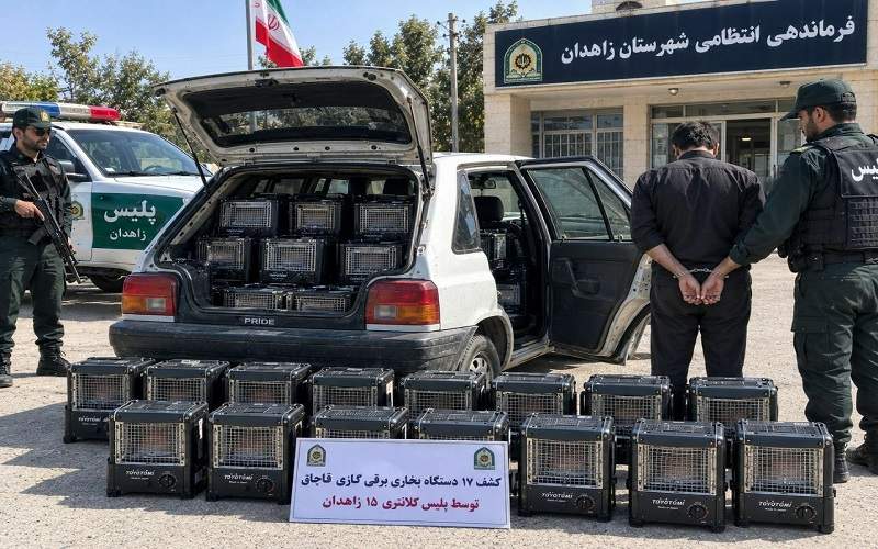 توقیف سواری حامل کالای قاچاق در زاهدان