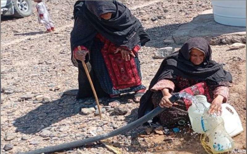 تجهیز چاه آب هلک شیرمحمد با مشارکت خیرین