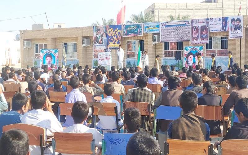 دانشآموزان مهرستان آرمان شهیدان را پاس داشتند